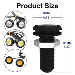 ΕΝΔΕΙΚΤΙΚΟ LED ΚΟΚΚΙΝΟ (2 TEMAXIA)